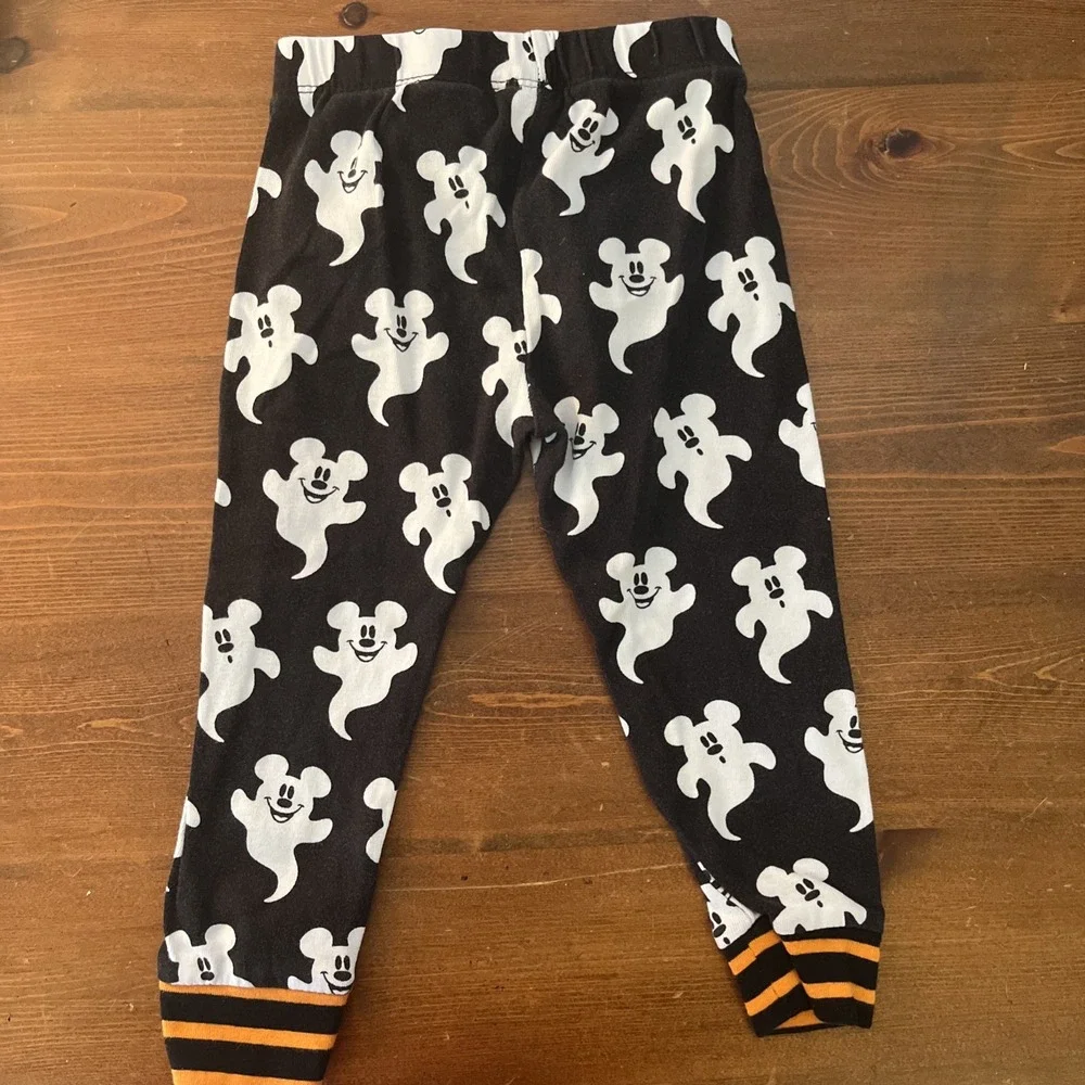 DISNEY Mickey Mouse Ghost Unisex Kid's Size 2‎  Pajama Bottoms